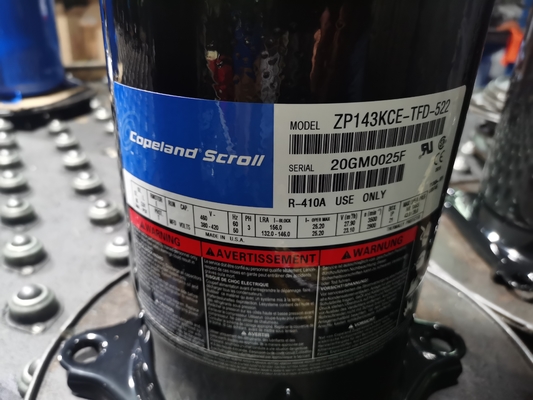 Beli 3 Phase/6HP Copeland Scroll Compressor ZB45KQE-TFD-558 Hermetic Untuk Kulkas Komersial online manufacture