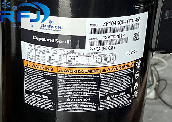 Beli 9HP Copeland R410a Scroll Compressor ZP104KCE-TFD-455 Untuk HAVC online manufacture