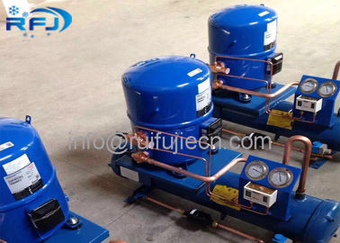 Beli Kondensor Pendingin Termos dengan Warna Biru, Unit Kondensor Kompresor Manitur Hermetik MT80 / WN10H-MT160 / WN15H online manufacture