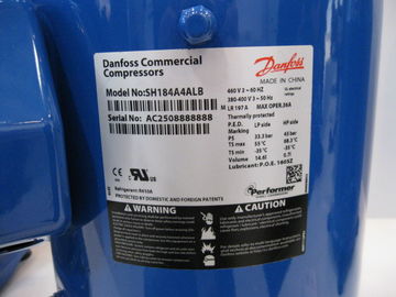 Beli 15HP R410A SH184A4ALB Performer 8HP Scroll Compressor AC Power Warna Biru online manufacture
