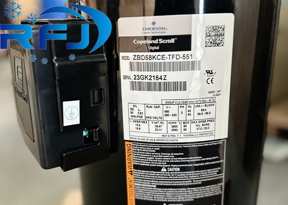 Beli Kompresor pendingin seri ZBD Copeland 8HP ZBD58KCE-TFD-551 online manufacture