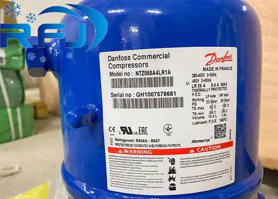 Beli Kompresor pendingin piston Maneurop NTZ068A4LR1A Pendingin R404a-R507 online manufacture