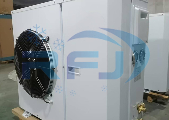 Beli Unit kotak kipas tunggal Unit kondensasi pendingin suhu menengah-tinggi R404A R22 online manufacture