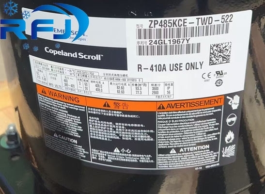 Beli Kompresor roll suhu rendah ZP485KCE-TWD-522 Untuk sistem pendingin komersial online manufacture