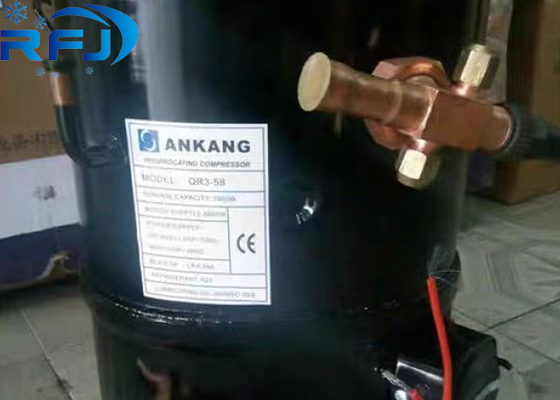 Beli 3HP R404a QR3-58 Ankang Hermetic Piston Refrigeration Compressor 220-460V 3PH 50Hz atau 60Hz online manufacture