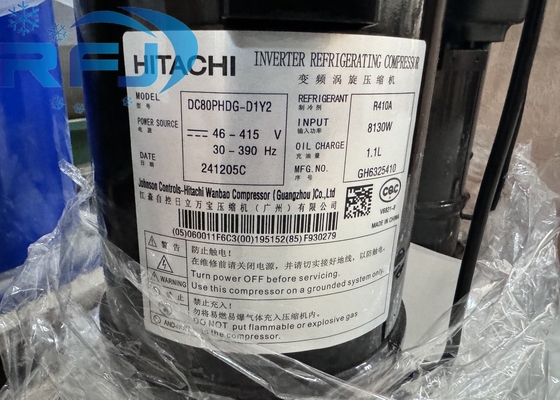 Beli R410A pendingin AC Scroll Compressor HITACHI DC80PHDG-D1Y2 untuk kebutuhan pendinginan online manufacture