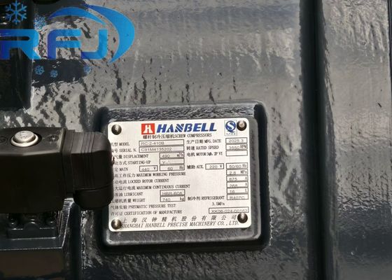 Beli RC2-410B-Z Kompresor Sekrup Hanbell 121HP Tenaga Kuda dengan Tekanan Kerja Maks 740KG 2,8MPa online manufacture