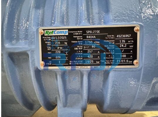 Beli Kompresor Semi-Hermetik Piston RefComp SP6-L-270E online manufacture
