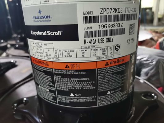 Beli ZPD72KCE-TFD-130 6HP Copeland Air Conditioning Compressor HVAC online manufacture