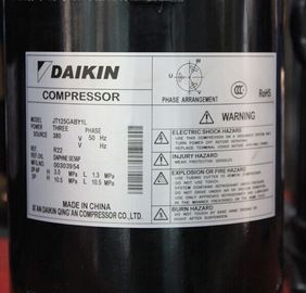 R22 4hp 50 / 60Hz Kompresor Pendinginan 3PH Kompresor Rfrigeran JT125BCBY1L