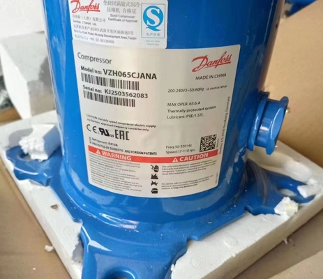 R22 Performer Hermetic AC Scroll Compressor 30HP SY380A4CB Untuk Fasilitas Penyimpanan Dingin