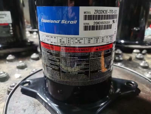 12HP R22 Minyak Copeland AC Compressor Hermetic Scroll Compressor ZB88KQ-TFD-550