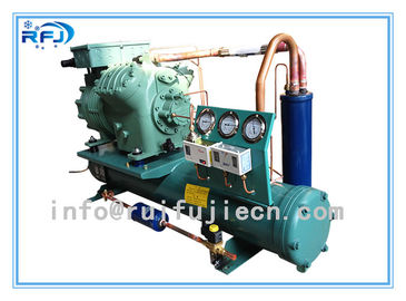 Pendingin Air Pendingin Unit Kondensasi Bitzer untuk ruang penyimpanan dingin 3-10HP 380V / 50HZ / 3Phase, 440-480V / 60HZ / 3PH