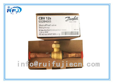 Komponen Kompresor Refrigeran CUBS CBV Tipe Brass Ball Valve CBV12S