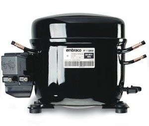 R404A R507 LBP Embraco Aspera Kompresor NEK2160U 220V 50HZ Keandalan yang Baik