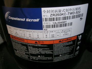 Seri Zr / Zb Emerson Copeland Scroll Compressor Zr250kce-Twd-522