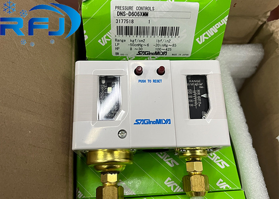 Saginomiya DNS-D606XMM Kontrol tekanan ganda Ideal untuk R22 R134a R404a R407C