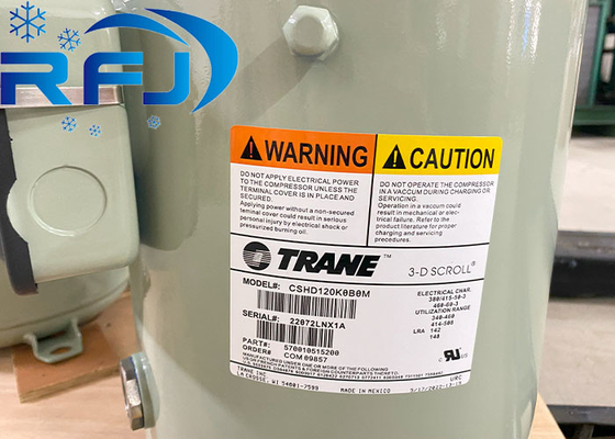 Trane CSHD120K0B0M Scroll Compressor 10ph R410a 102kg 380-415V/3/50HZ Operasi