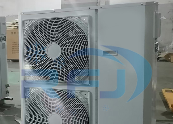 Fener ganda Plastik Shell Fan Box Tipe Unit Kesehatan Unit Kondensasi Refrigerasi Suhu Menengah Tinggi R404A R22