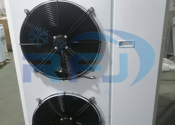 Unit tipe kotak rotor eksternal kipas ganda R404A R22