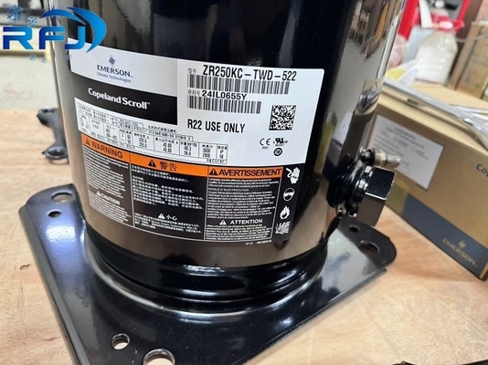 ZR250KC-TWD-522 Copeland Hermetic Scroll Compressor Pendingin R22