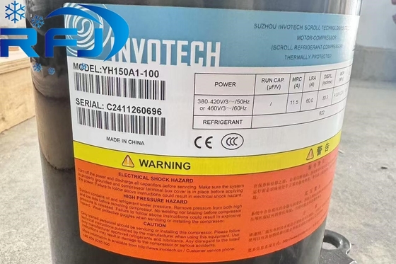 INVOTECH YH150A1-100 pendingin kompresor gulung pendingin R22