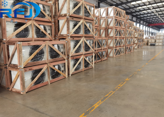 Side Outlet Cold Storage Evaporator D-Series Desain Material Baja Rustless