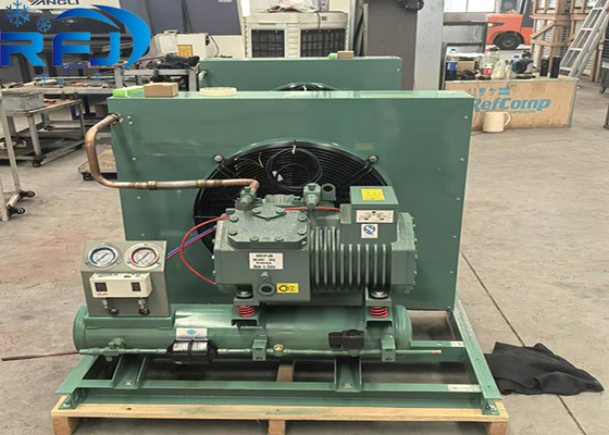Menghemat energi 5 HP Semi-hermetic Low-Temp Air-dingin kondensasi Unit 380V-460V / 3PH / 50-60Hz
