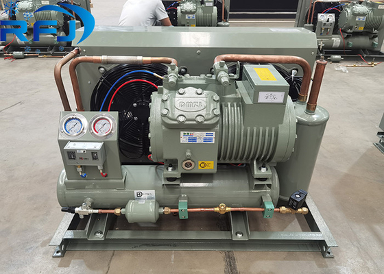 3-5HP Semi-hermetic Air-dingin suhu rendah kondensasi Unit Ukuran kompak