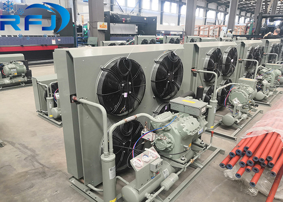 10HP-20HP Air-dingin Semi-hermetic Low-temperature Condensing Unit Sempurna untuk lingkungan suhu rendah