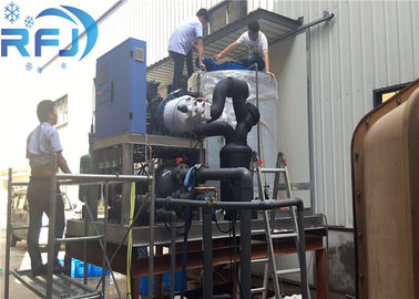 14kw Mesin Pembuat Es Blok Industri, Mesin Pembuat Es Balok Jelas 380V / 50Hz