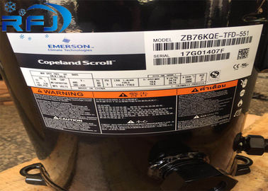 ZB Scroll Medium Temp Refrigeration Scroll Compressor 3PH 10hp ZB76KCE-TFD 551 Untuk Chiller