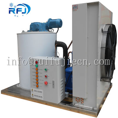 Mesin Es Flake Industri 3 Ton 380V / 50HZ Bock / Bitzer / Kompresor