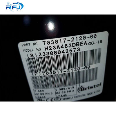 H23A463DBEA 4 Ton R22 Ac Hp Kompresor Reciprocating 6.3RLA
