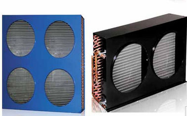 3HP 2 kipas Air Cooled Condenser, freezer Refrigeration condenser FNF-7.2 / 26 untuk unit kondensasi